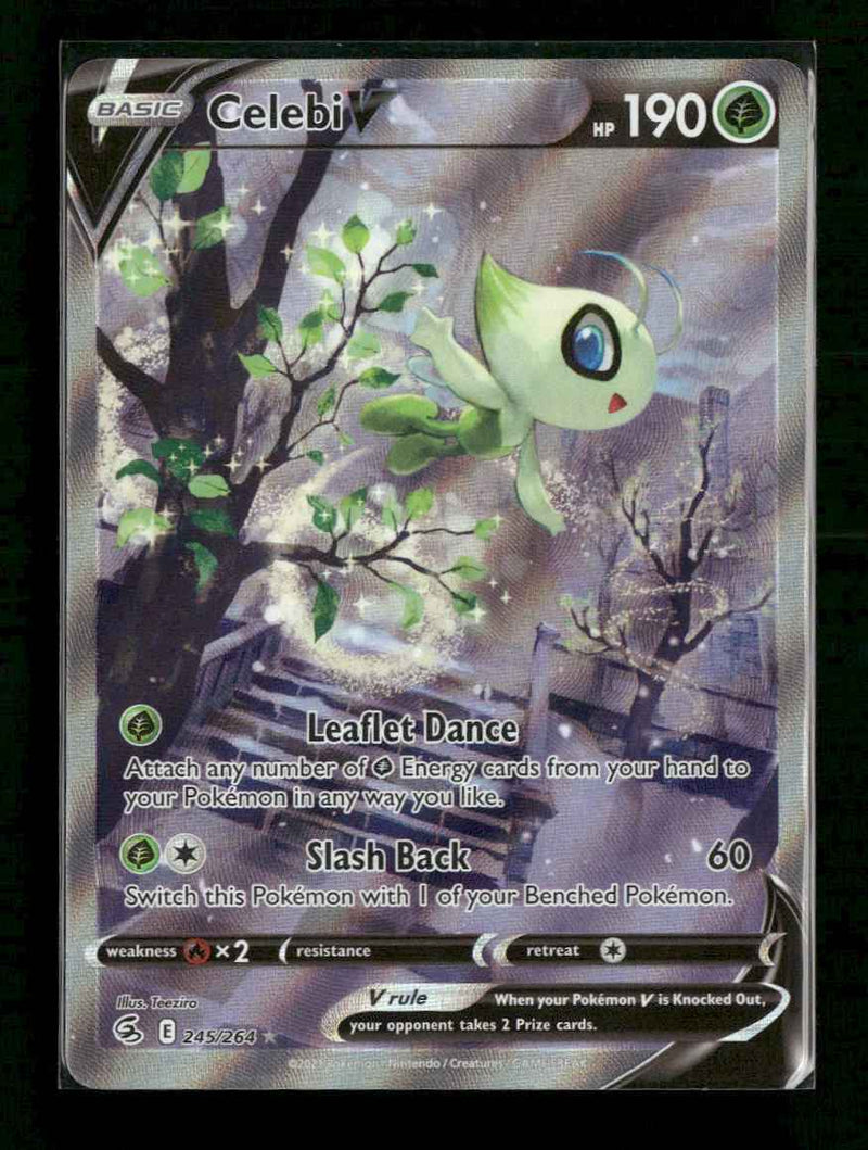 SWSH08: Fusion Strike Celebi V (Alternate Full Art) #245/264