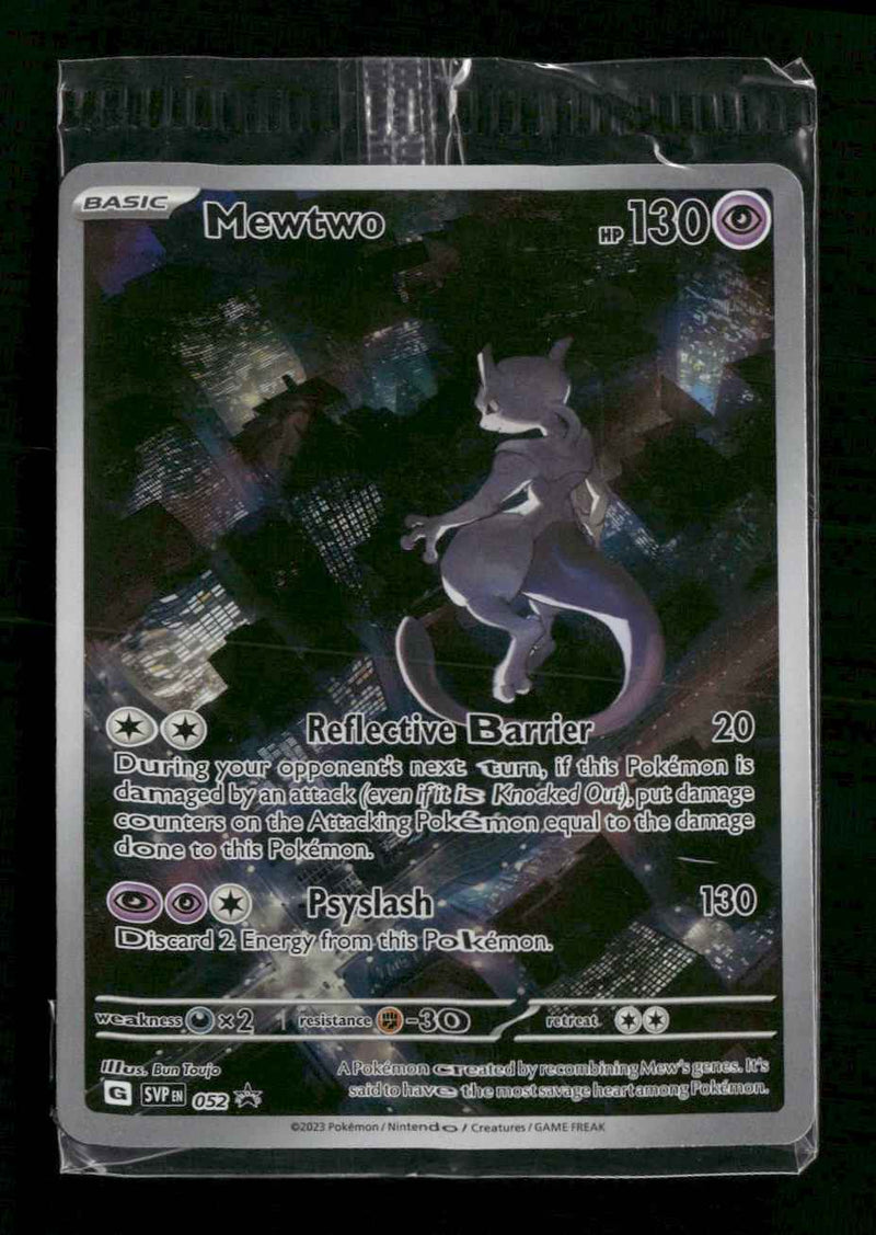 SV: Scarlet & Violet Promo Cards Mewtwo #052