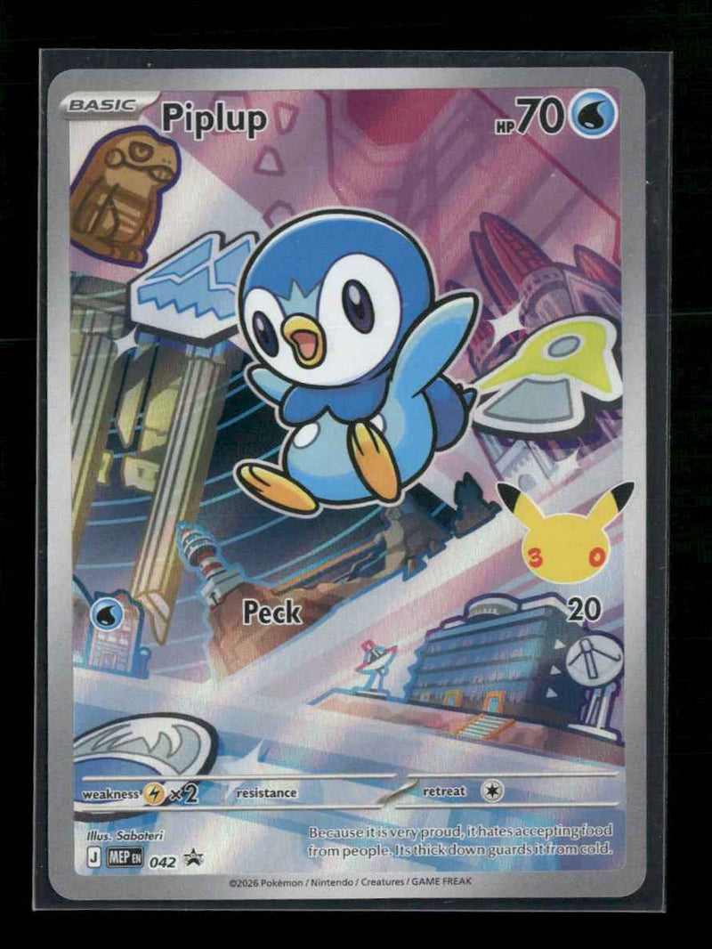 ME: Mega Evolution Promo Piplup #042
