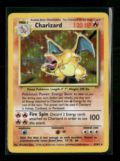 Base Set Charizard #004/102