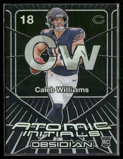2024 Panini Obsidian Atomic Initials Caleb Williams #11