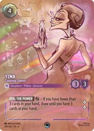 Yzma - Conniving Chemist (Enchanted) (209/204) - Azurite Sea Holofoil