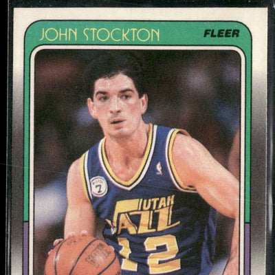 1988-89 Fleer John Stockton Rookie #115