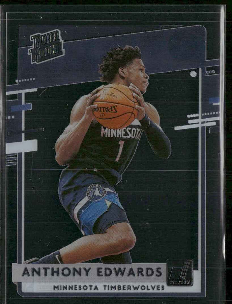 2020-21 Clearly Donruss Anthony Edwards Rookie #96