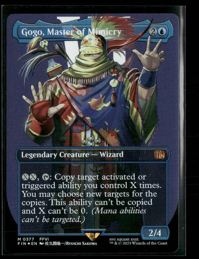 FINAL FANTASY Gogo, Master of Mimicry (Borderless) Foil #377