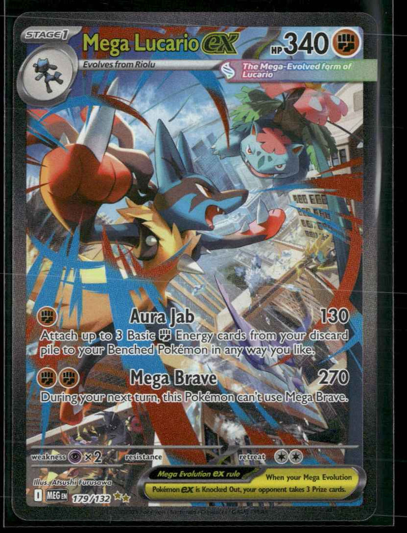ME01: Mega Evolution Mega Lucario ex #179/132