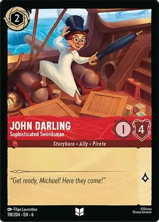 John Darling - Sophisticated Swordsman (118/204) - Azurite Sea