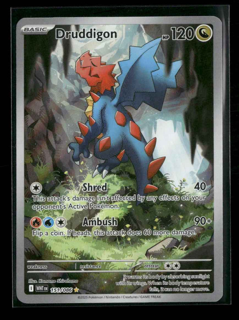 SV: White Flare Druddigon #151/086