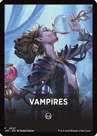 Vampires Theme Card (J25-027) - Foundations Jumpstart