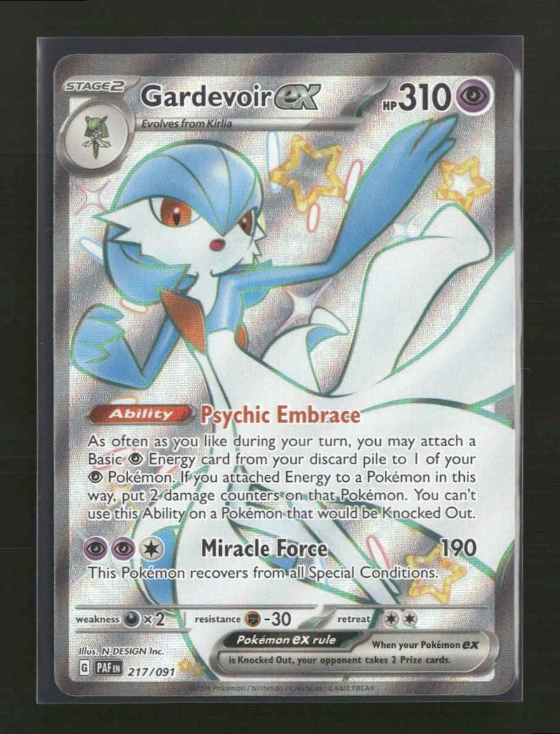 SV: Paldean Fates Gardevoir ex #217/091