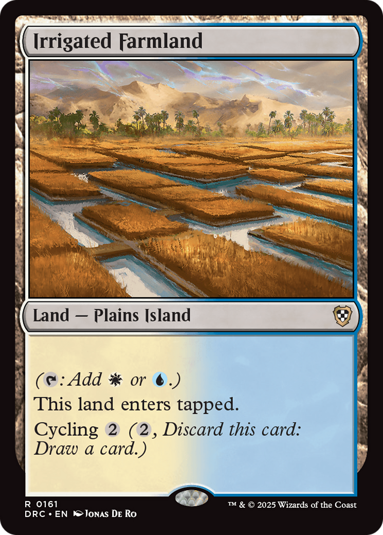 Irrigated Farmland (DRC-161) - Commander: Aetherdrift