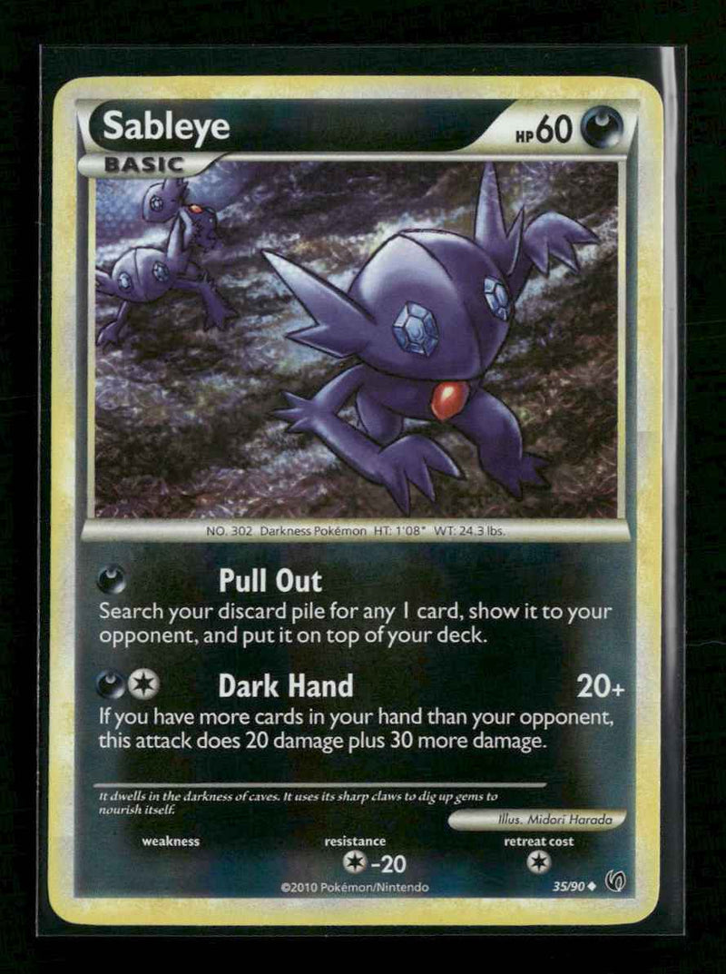 Undaunted Sableye Reverse Holo #35/90