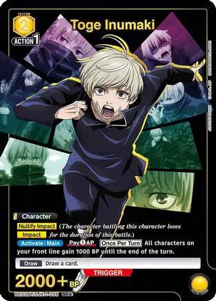 Toge Inumaki (005) (SR*) (UE03BT/JJK-1-005) - UE03BT Jujutsu Kaisen Foil