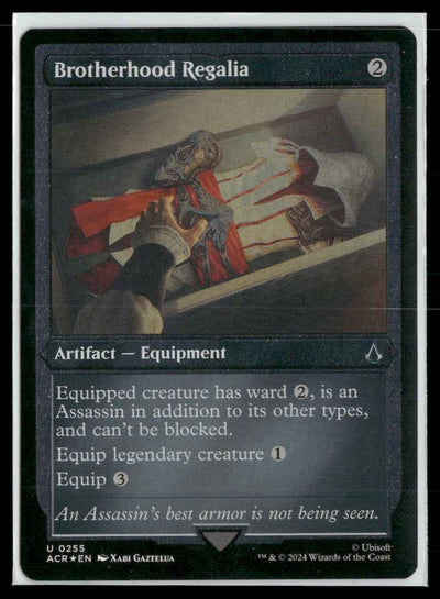 Universes Beyond: Assassin's Creed Brotherhood Regalia (Foil Etched) #255