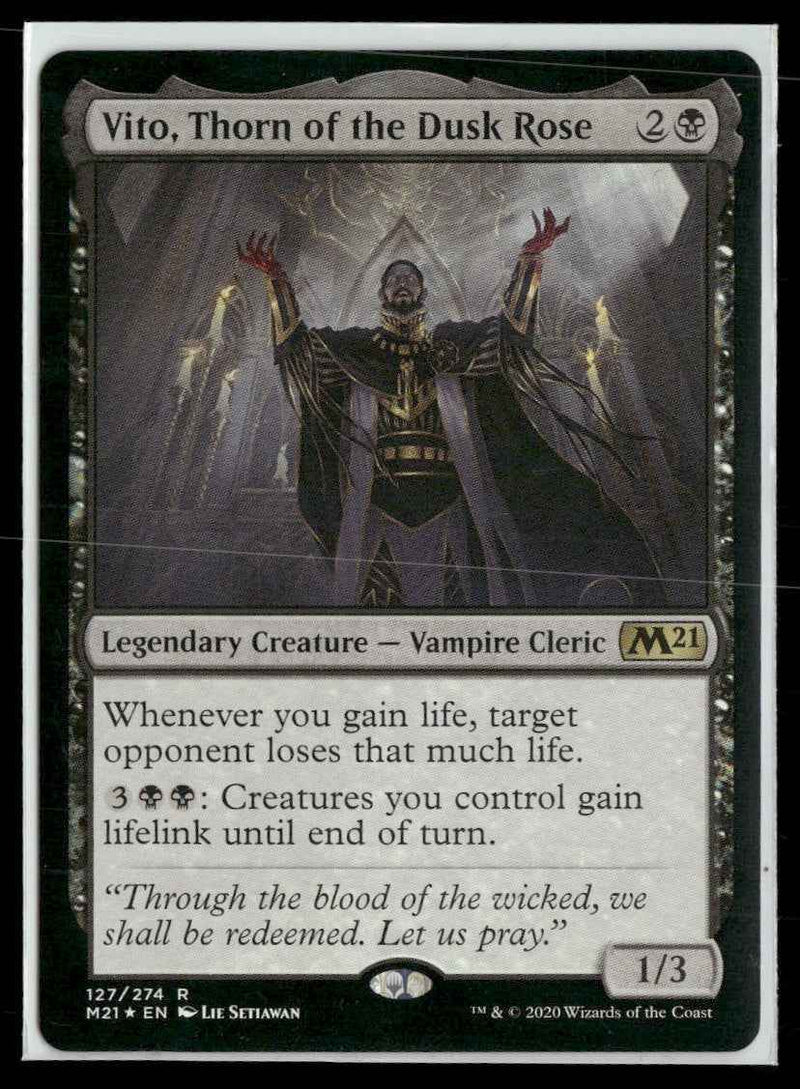 Core Set 2021 Vito, Thorn of the Dusk Rose #127