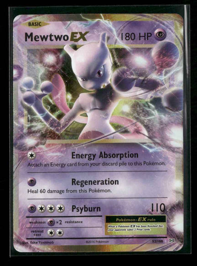 XY - Evolutions Mewtwo EX #52/108