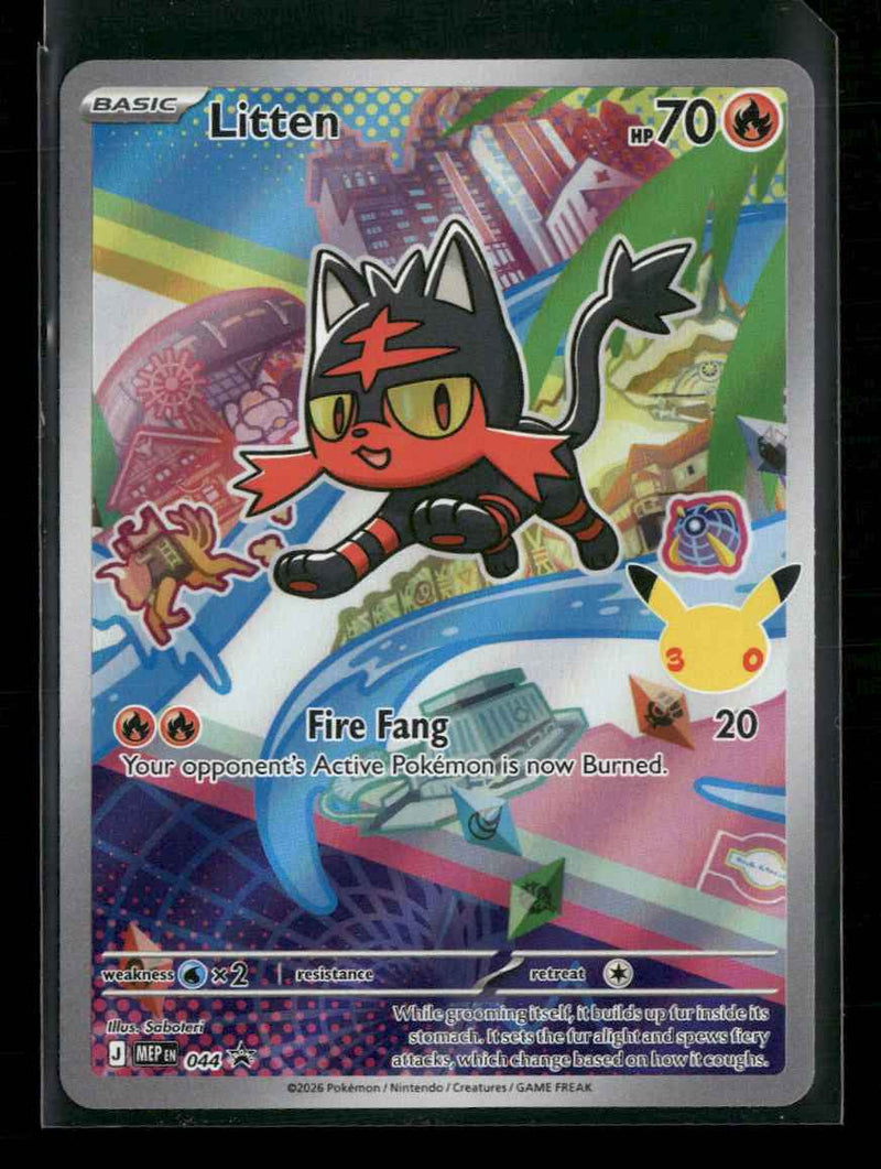 ME: Mega Evolution Promo Litten #044