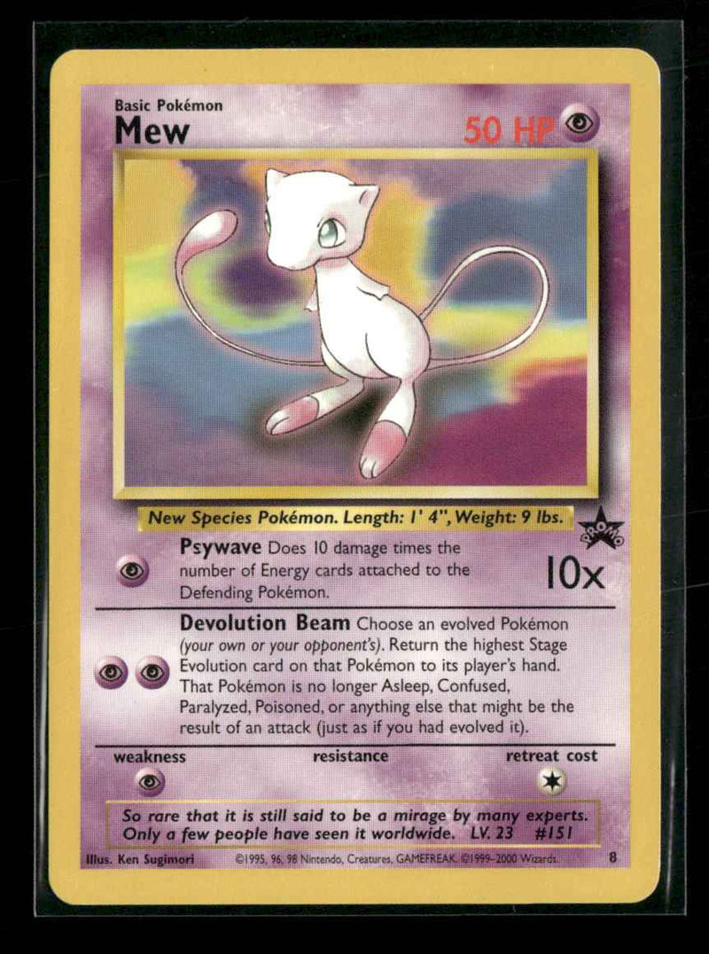WoTC Promo Mew (8) #08/53