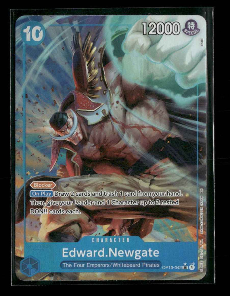 Carrying On His Will Edward.Newgate (Alternate Art) #OP13-042