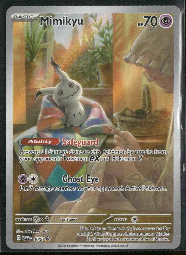 SV: Scarlet & Violet Promo Cards Mimikyu #075