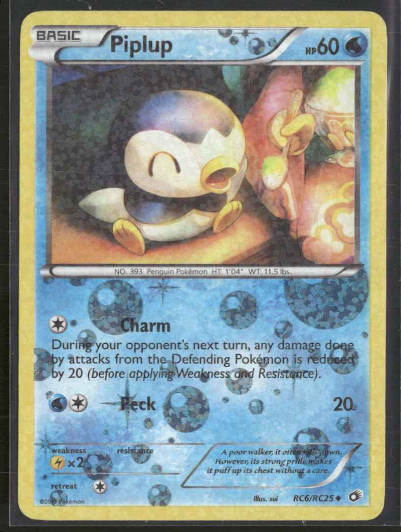 Legendary Treasures: Radiant Collection Piplup #RC6/RC25