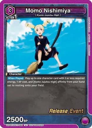 Momo Nishimiya (UEPR/JJK-1-082) - UE03BT Jujutsu Kaisen Release Event Cards