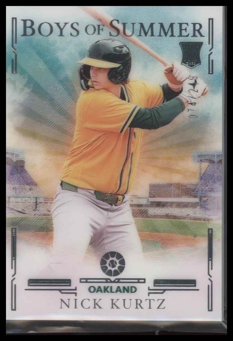 2025 Panini Boys of Summer Nick Kurtz #/249 #40