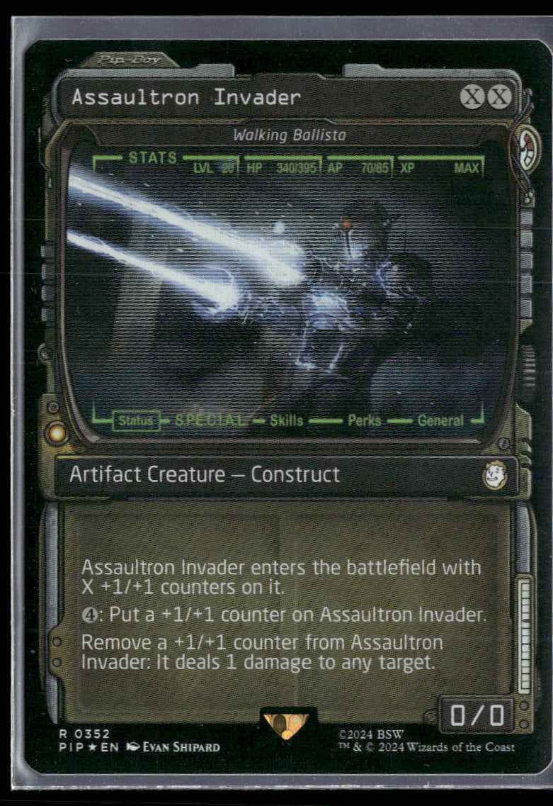 Universes Beyond: Fallout Assaultron Invader #352