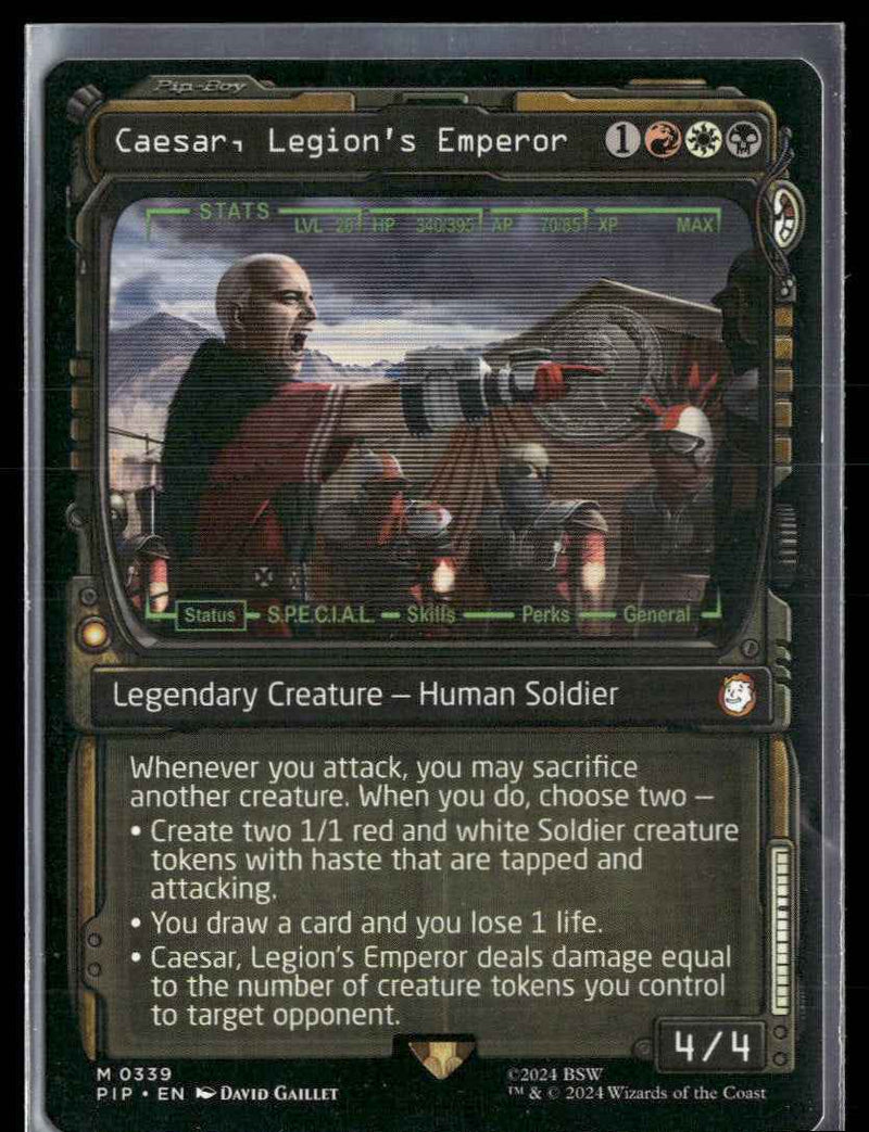 Universes Beyond: Fallout Caesar, Legion's Emperor (Showcase) #339