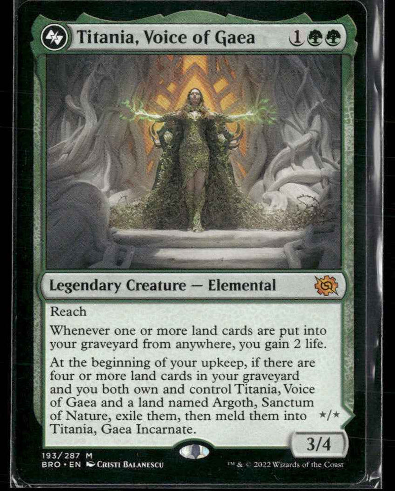 The Brothers' War Titania, Voice of Gaea #193