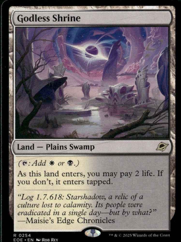 Edge of Eternities Godless Shrine #254