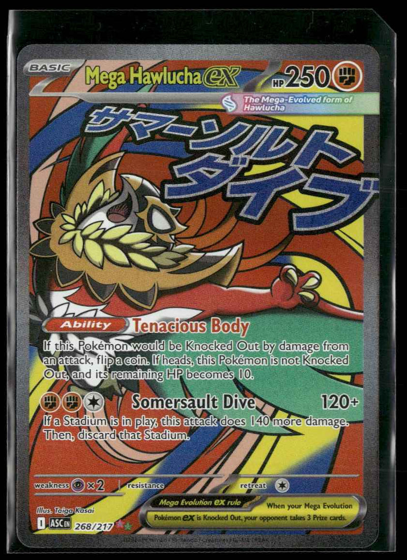 ME: Ascended Heroes Mega Hawlucha ex #268/217