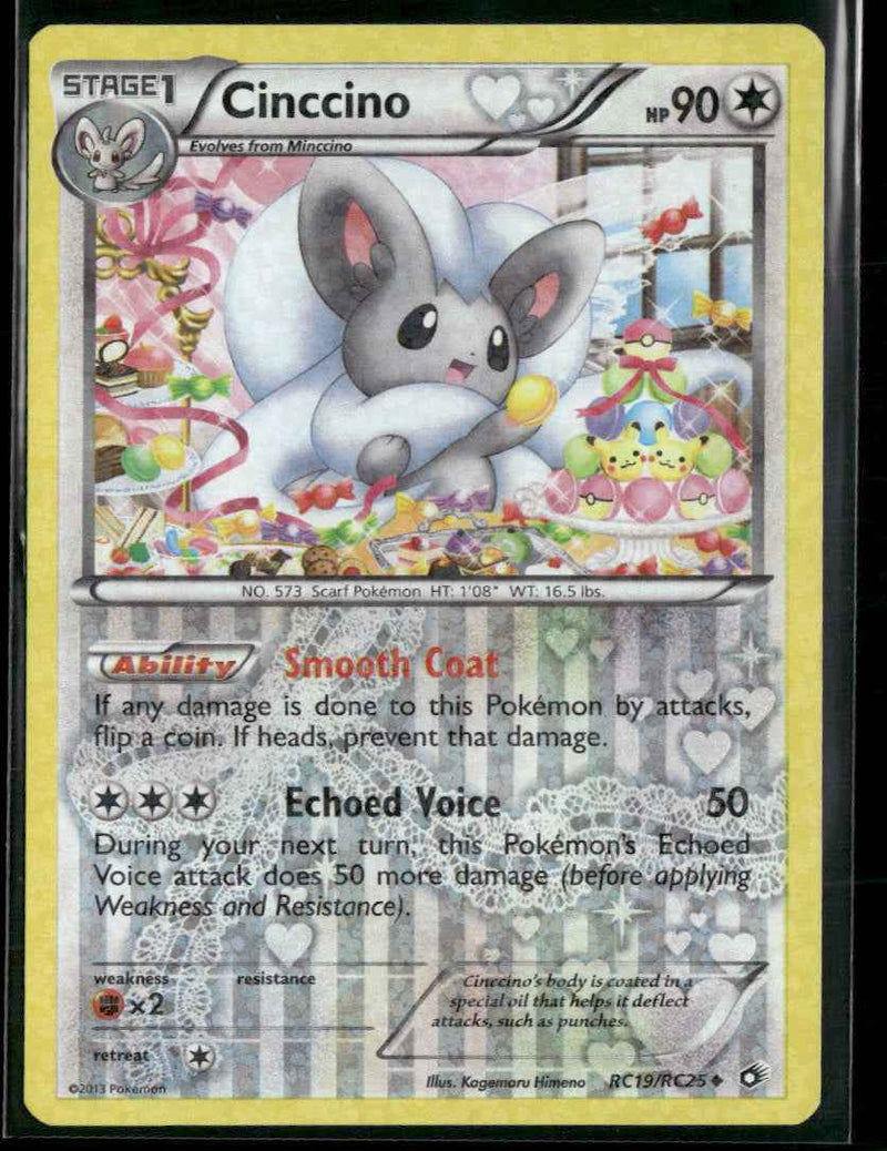 Legendary Treasures: Radiant Collection Cinccino #RC19/RC25