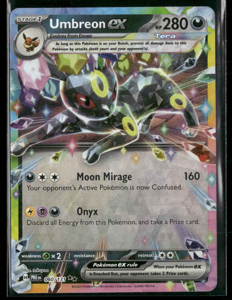 SV: Prismatic Evolutions Umbreon ex #060/131