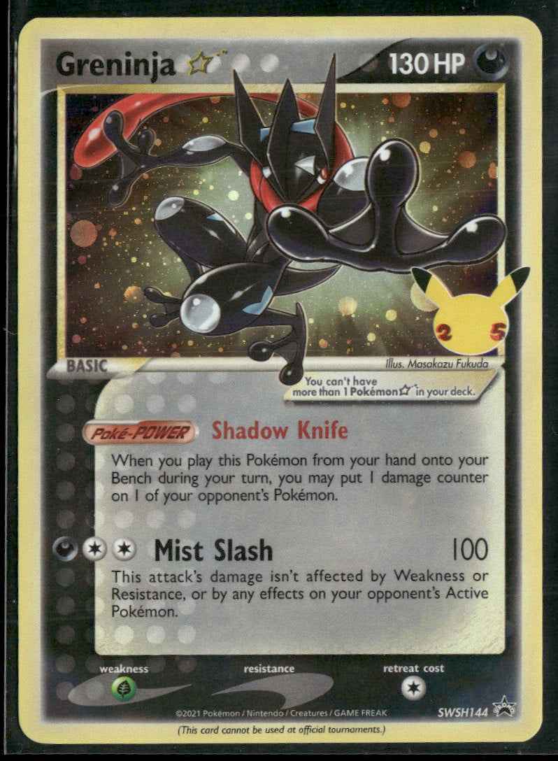 SWSH: Sword & Shield Promo Cards Greninja Star #SWSH144