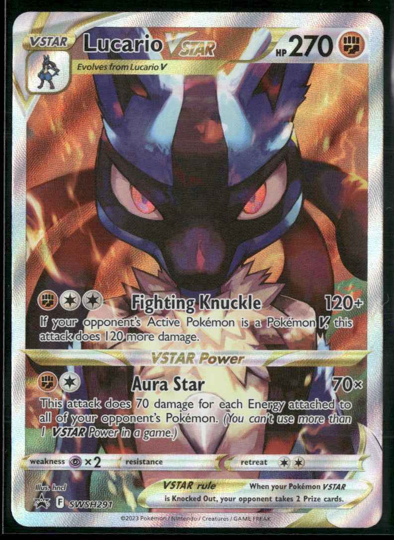 SWSH: Sword & Shield Promo Cards Lucario VSTAR #SWSH291