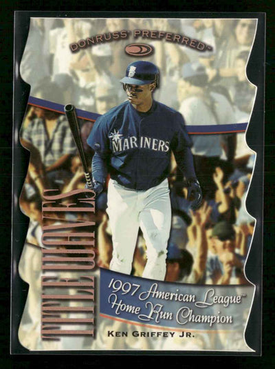 1998 Donruss Preferred Title Waves Ken Griffey Jr. #/1997 #8