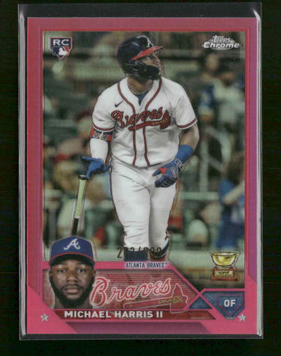 2023 Topps Chrome Magenta Refractors Michael Harris II #/399 #79