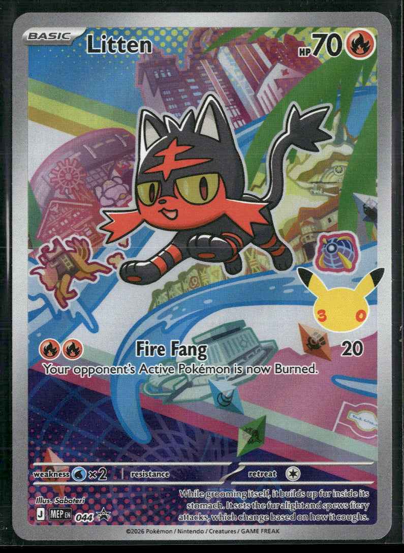 ME: Mega Evolution Promo Litten #044
