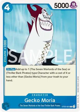 Gecko Moria (ST03-004) - Revision Pack Cards