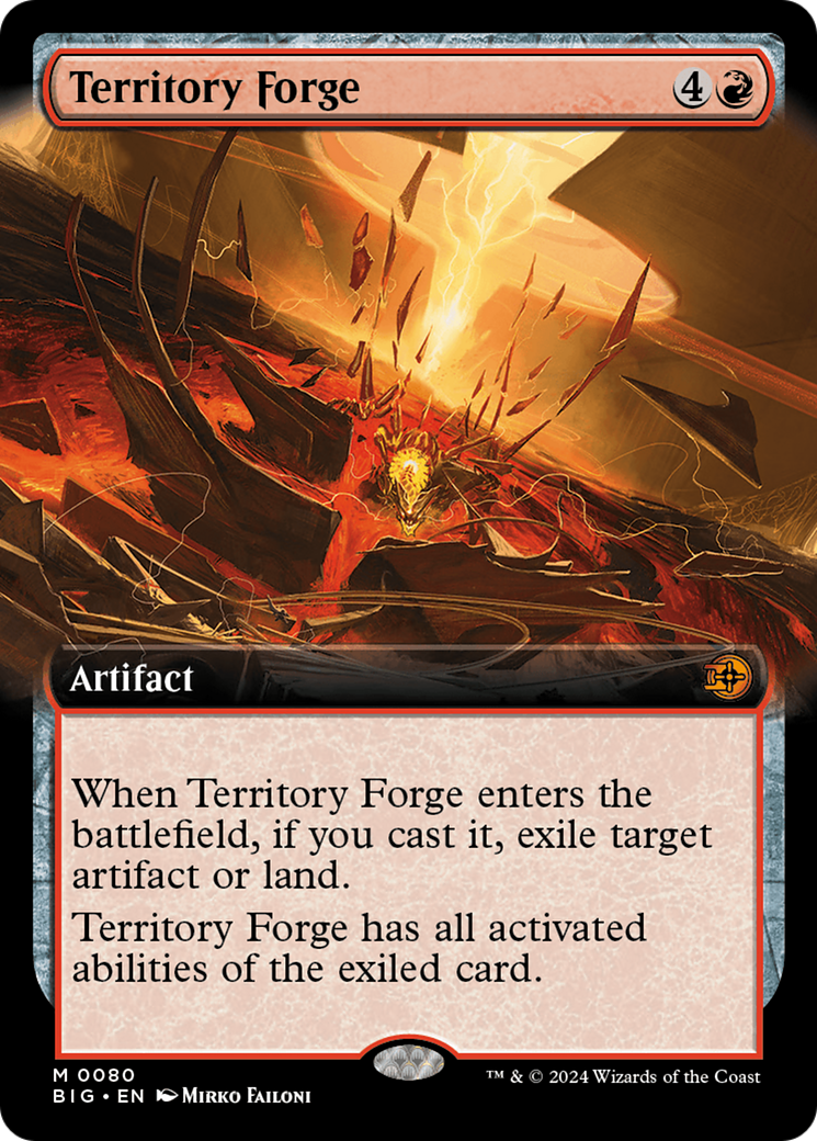 Territory Forge (BIG-080) - The Big Score: (Extended Art)