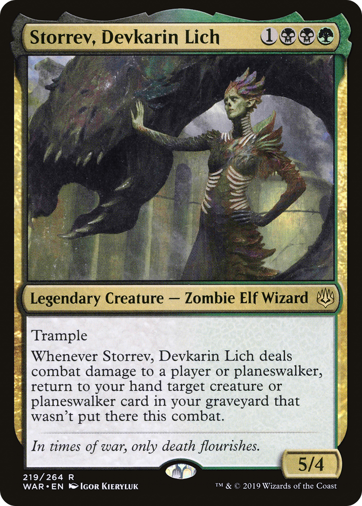 Storrev, Devkarin Lich (WAR-219) - War of the Spark Foil