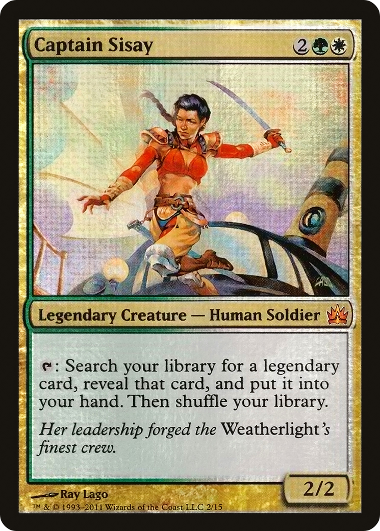 Captain Sisay (V11-002) - From the Vault: Legends Foil