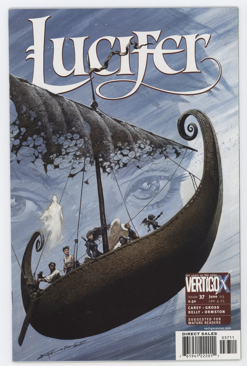 Lucifer 37 DC Vertigo 2003 NM Sandman Mike Carey