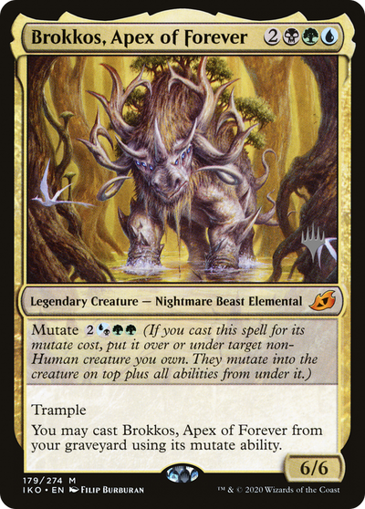 Brokkos, Apex of Forever (PPIKO-179P) - Ikoria: Lair of Behemoths Promos
