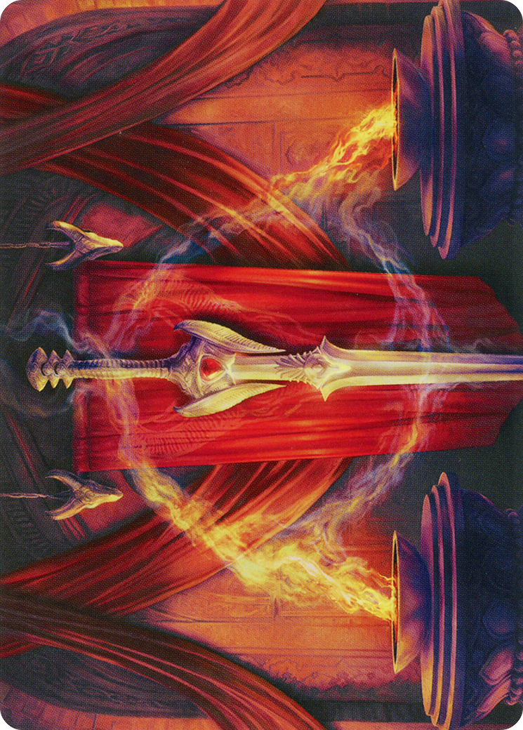 Ramosian Greatsword // Ramosian Greatsword (AMOM-037) - March of the Machine Art Series (Borderless) Foil