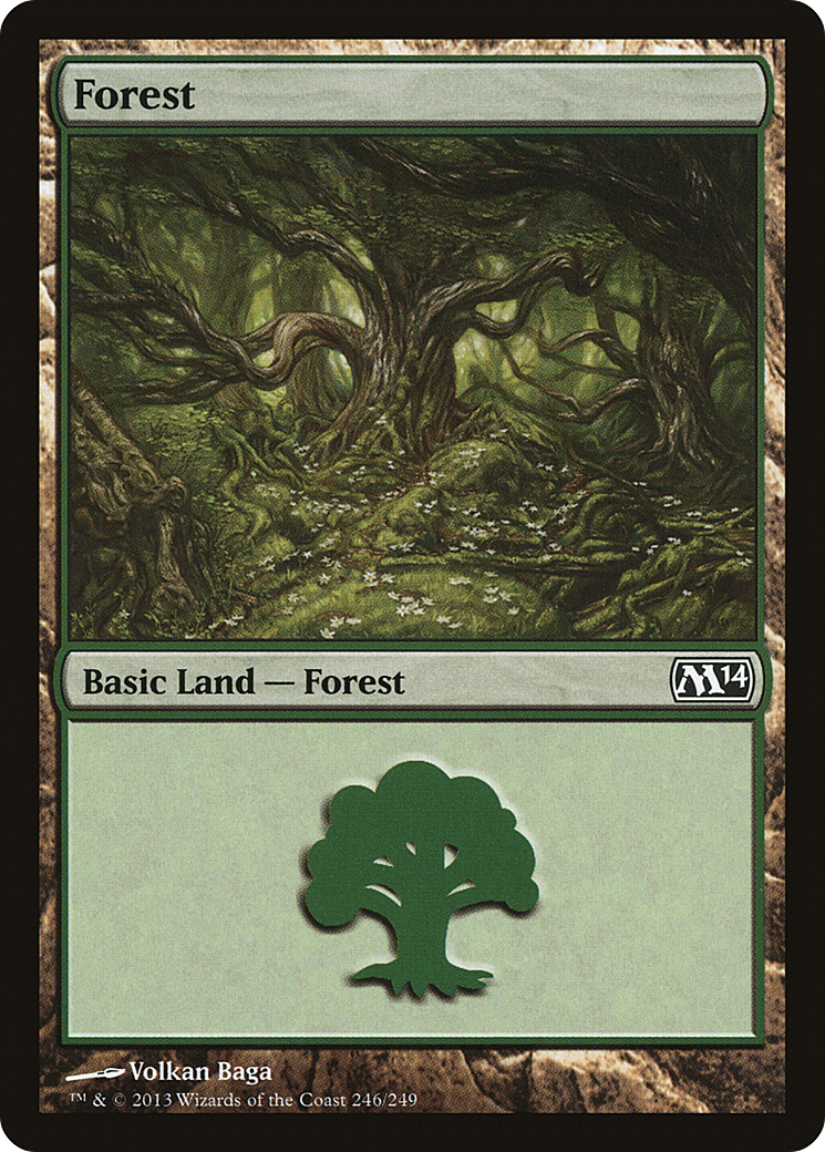 Forest (M14-246) - Magic 2014