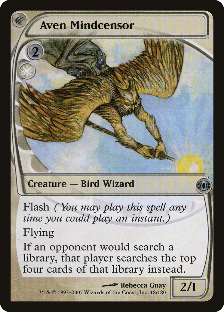 Aven Mindcensor (FUT-018) - Future Sight Foil