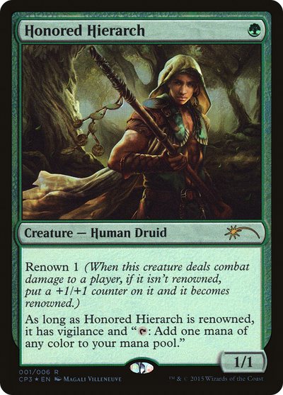 Honored Hierarch (UMP-001) - Magic Origins Clash Pack Foil