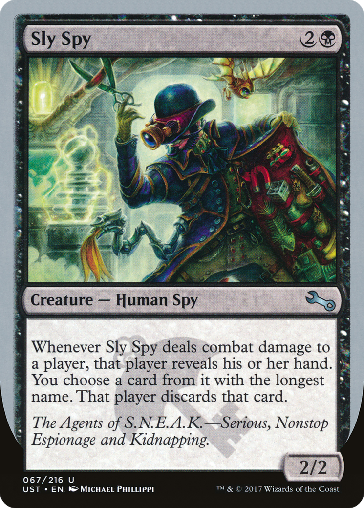 Sly Spy (UST-67A) - Unstable